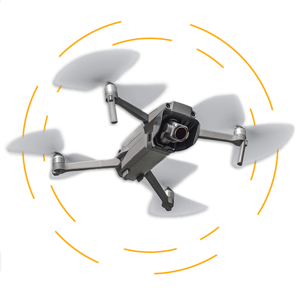 Drone isolated